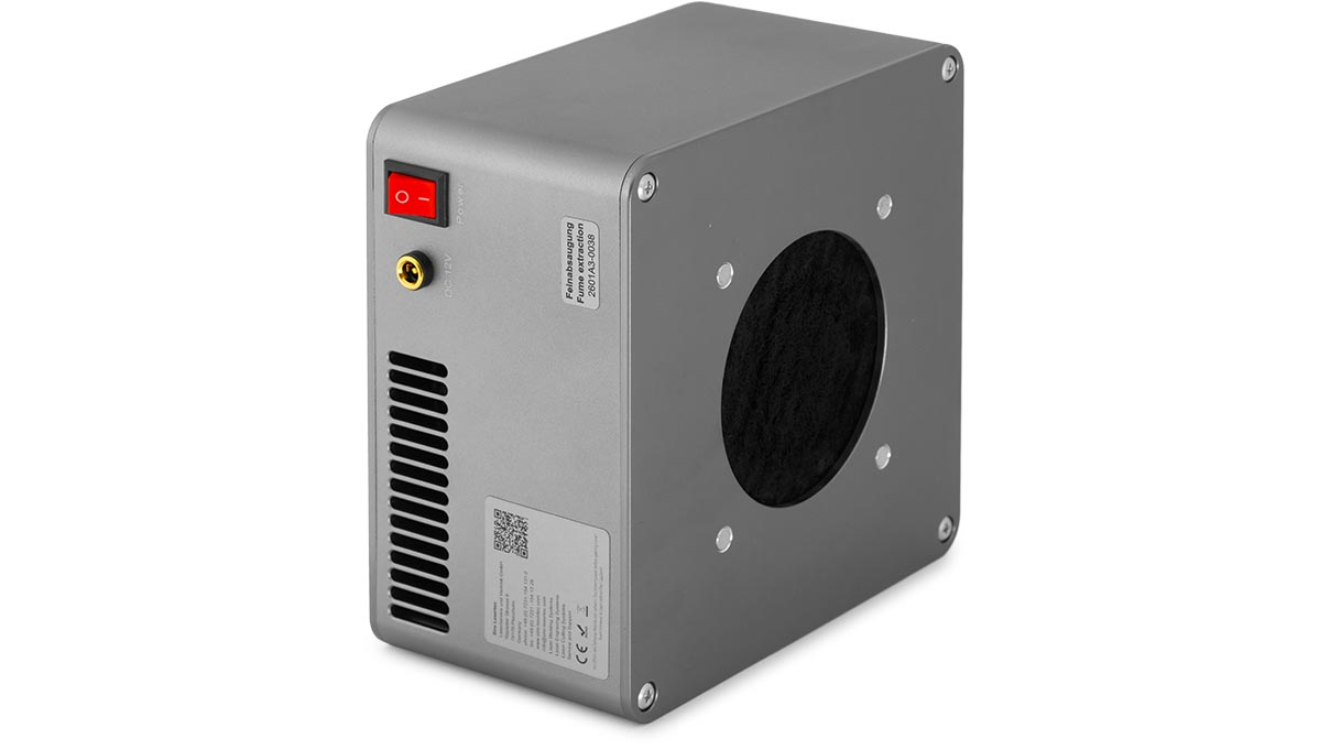 Feinstaubabsaugung für SLC Mini Gravurlasersystem