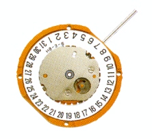 AU-Werk Miyota GN15 8 3/4''' DATE3 NO SC gilt Quarz (364 | SR621SW)