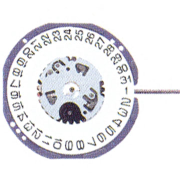 AU-Werk SHI VJ32 10 1/2''' SC DATE6 Quarz (364)