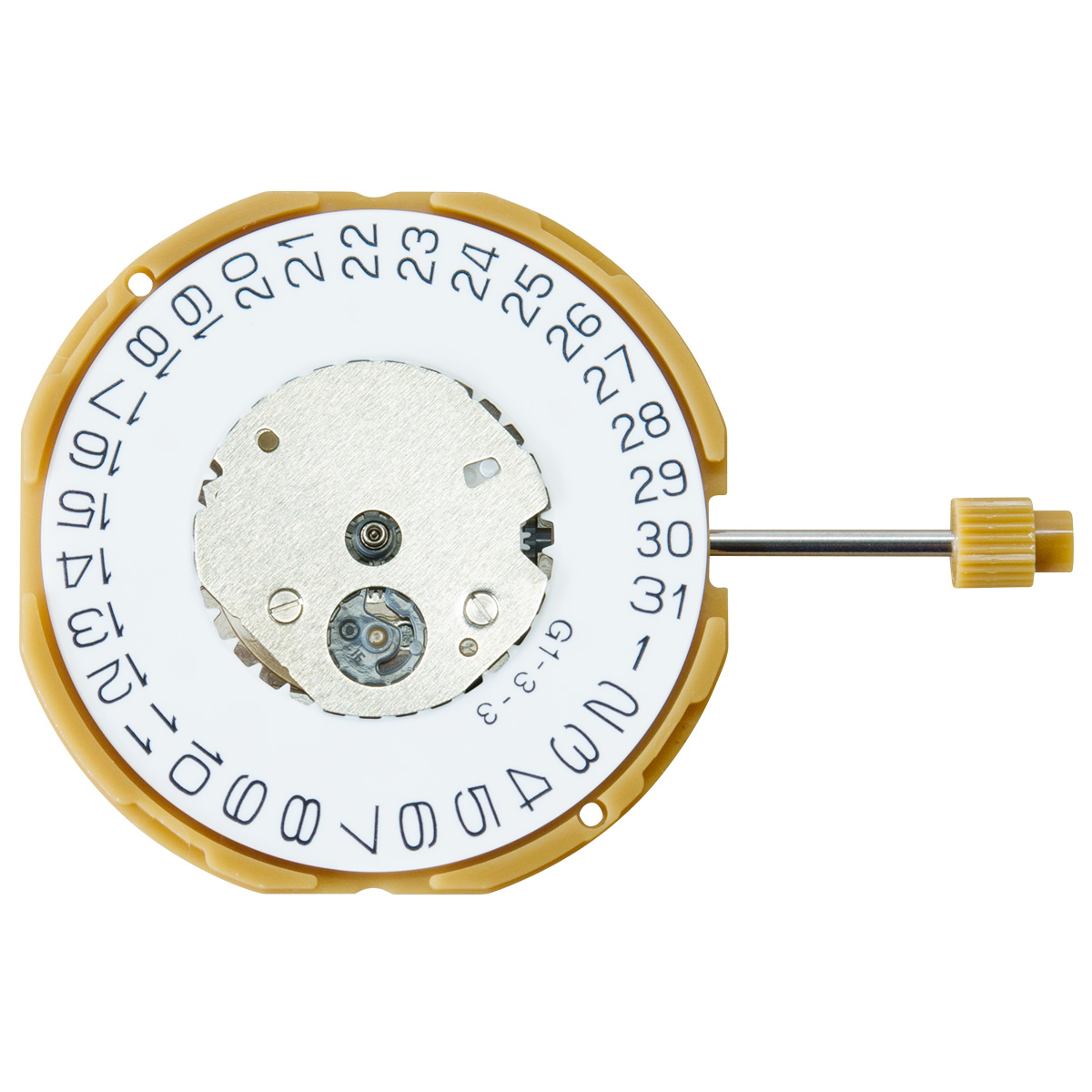 Mvt. Miyota GM12 10 1/2''' DATE6 SC  Quartz (364 | SR621SW)