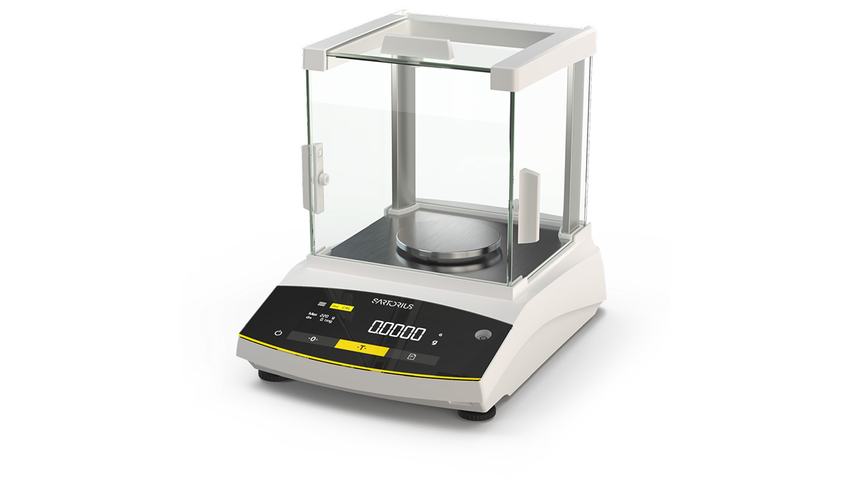 Sartorius goudweegschaal GL323i-2CEU, max. 320 g, afleesbaarheid 0,001 g, gekalibreerd