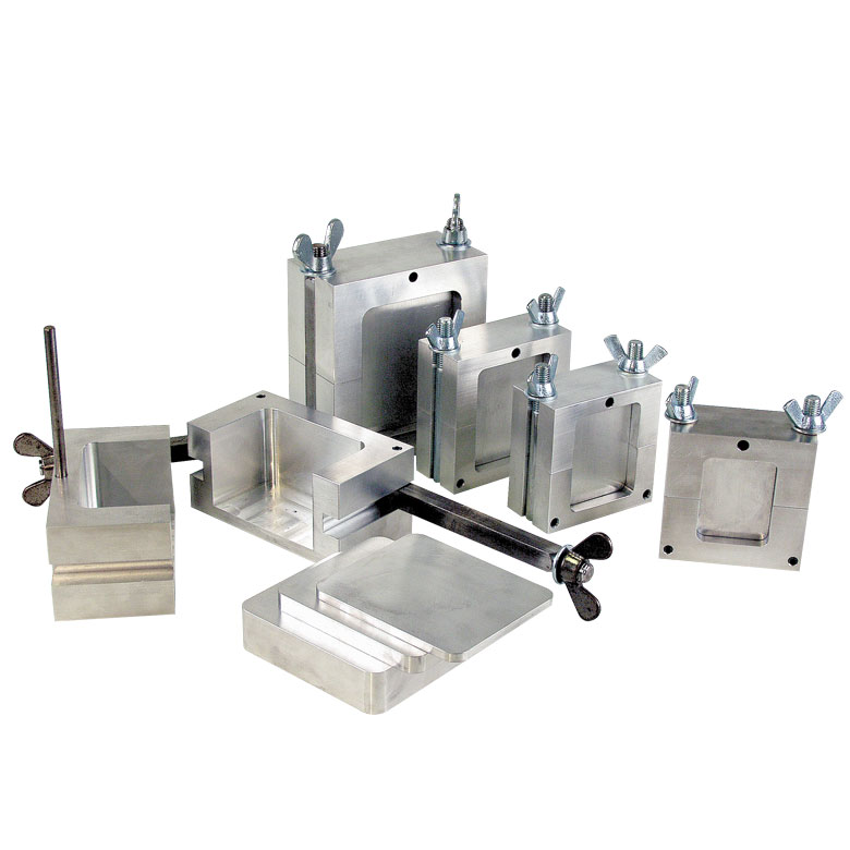 Vulkanisierrahmen-Aluminium Größe 4: 110 x 90 x 40 mm