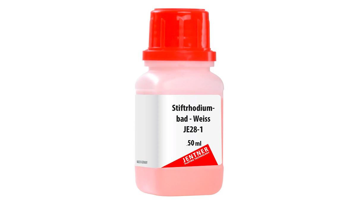 Stiftrhodiumbad JE28-1, 1 g rhodium, 50 ml