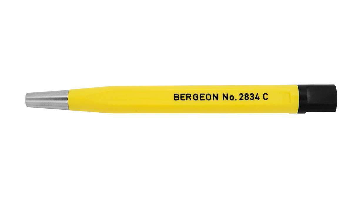 Bergeon 2834-C krasborstel, glasvezelpunt Ø 4 mm, lengte 120 mm