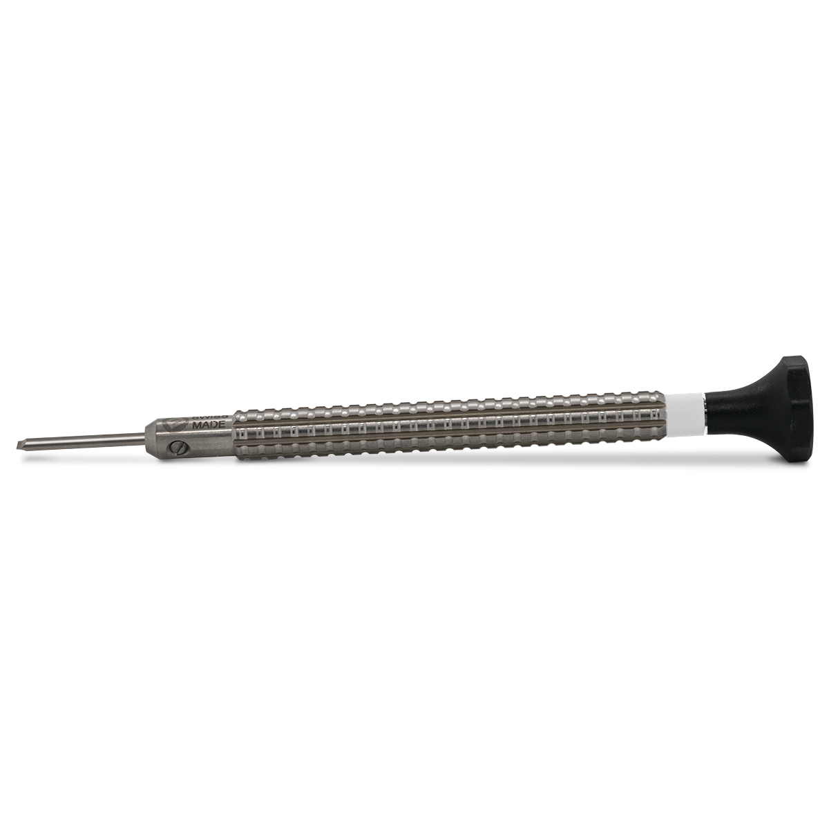 Bergeon 7965-MFP-060 screwdriver, blade 0,6 mm, parallel-flanks, white, for torque cylinders