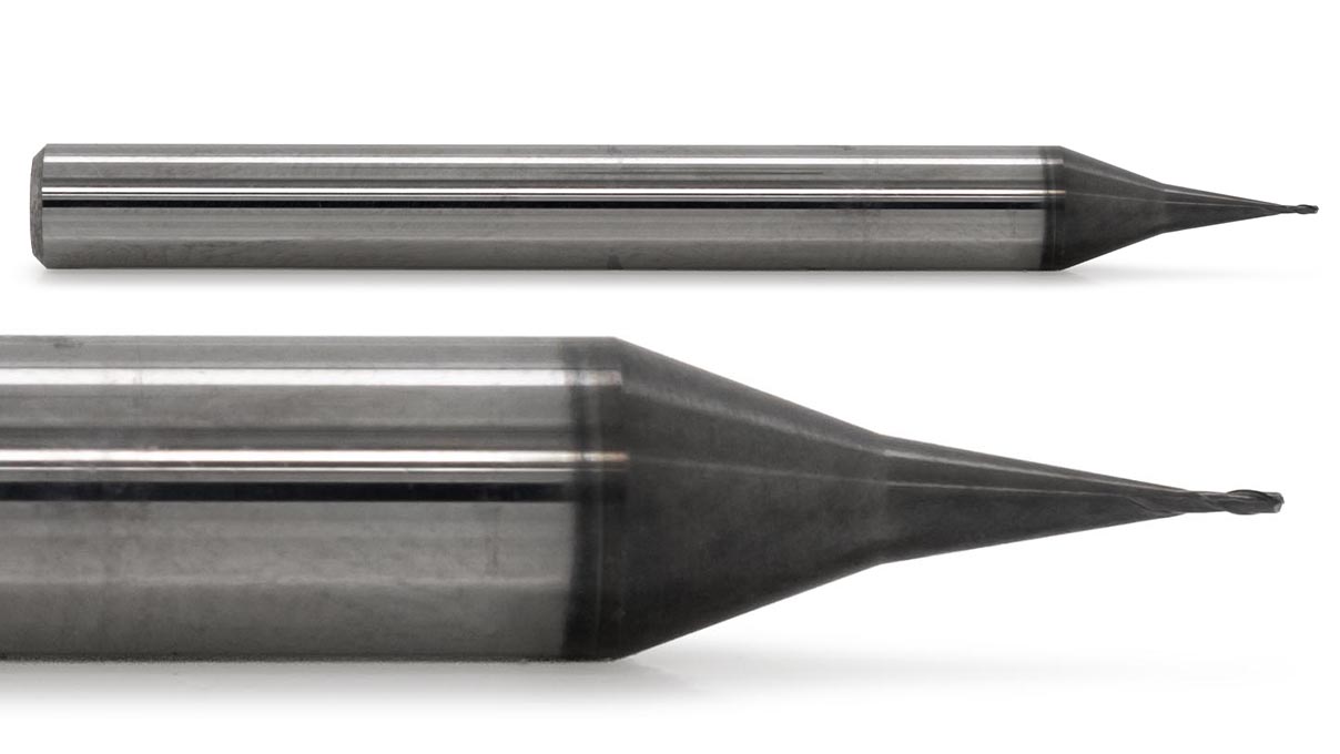 End mill for Magic machines with cutting function, tip 0,3 mm