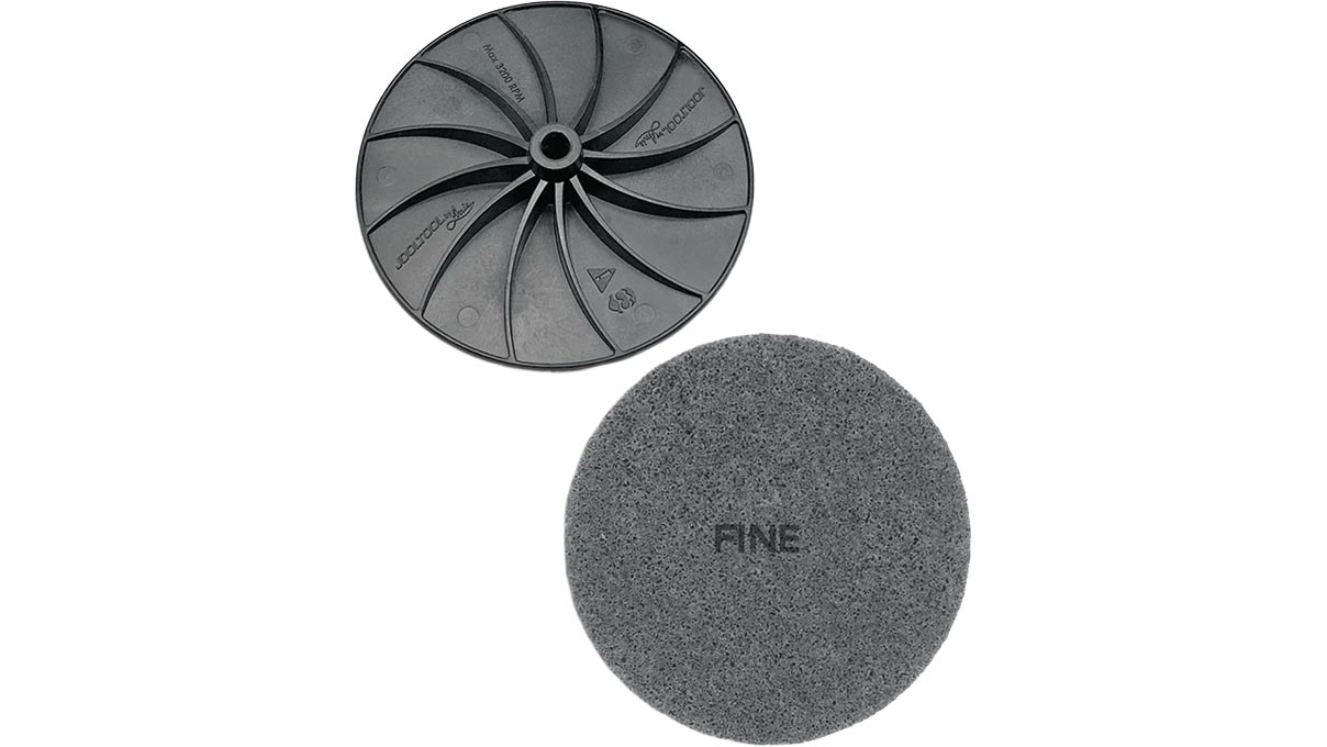 Jooltool Flat Top 3M Scratch Eraser, fine, pre-mounted