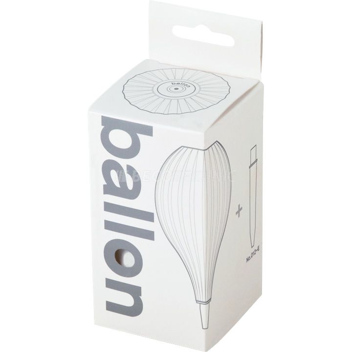 Ventilador negro con dos extensiones de plástico