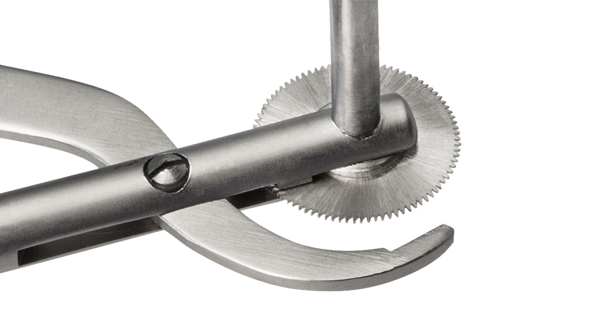 Ringsägezange, kleines Modell, 120 mm