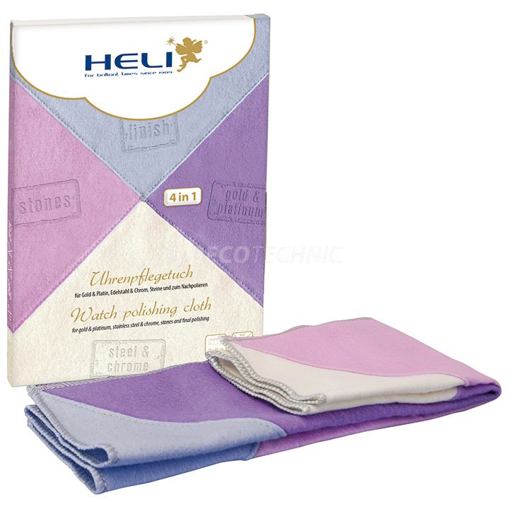 Heli watch cleaning cloth 4 in 1