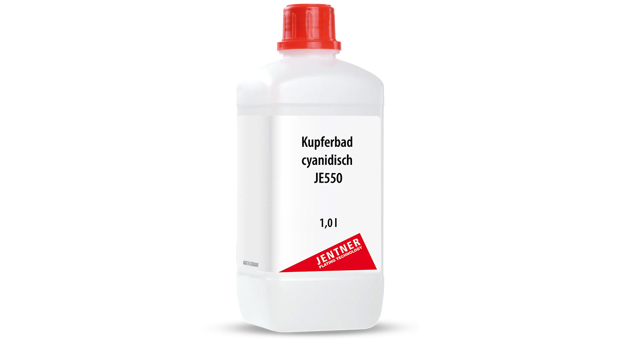 Jentner Koperbad JE550, cyanide, gebruiksklaar, 1 liter
