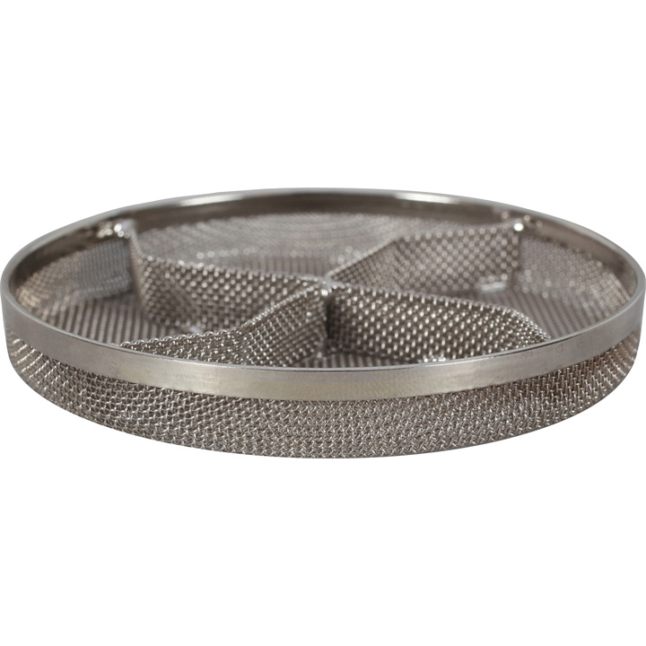 Basket, metal, Ø 80 mm, height 10 mm, 4 compartments, for ACS900 / ACS921