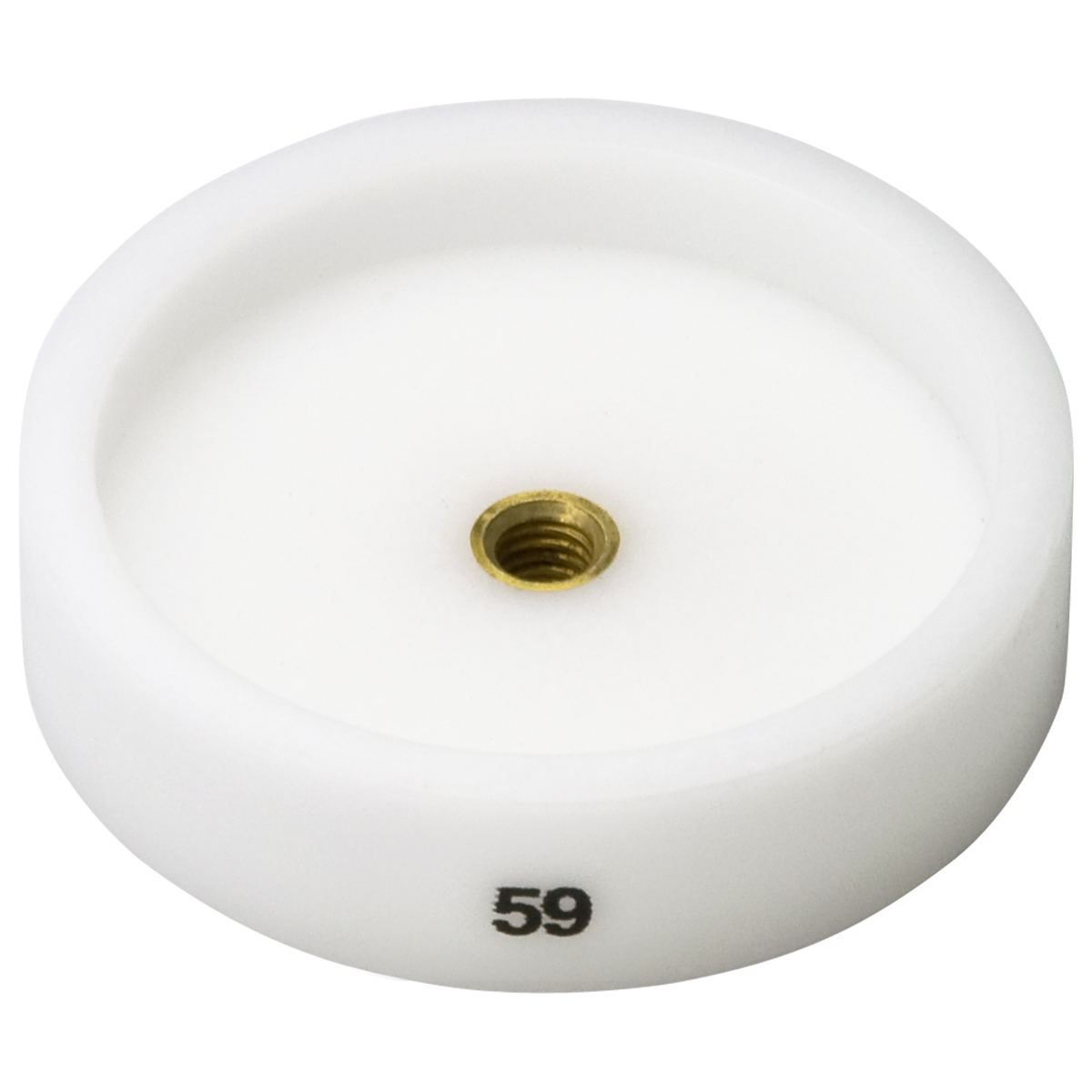 Delrin-Druckstücke rund Gr. 59