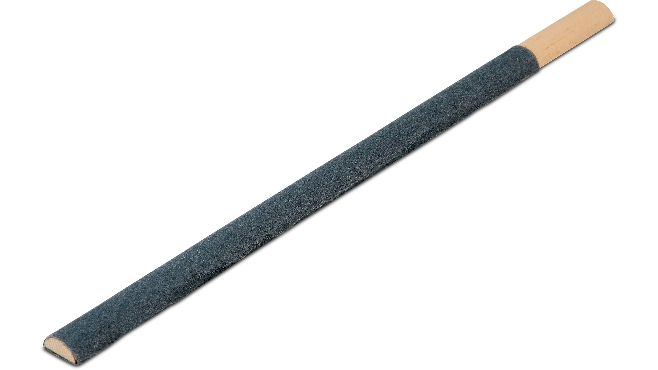 Emery stick, half round, length 250 mm, very fine, grit size 600