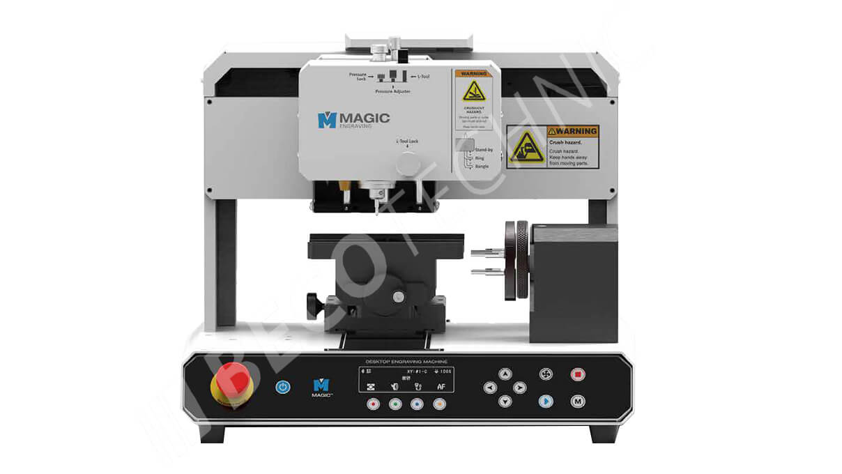 Magic-E7 desktop engraving and cutting machine, incl. accessories