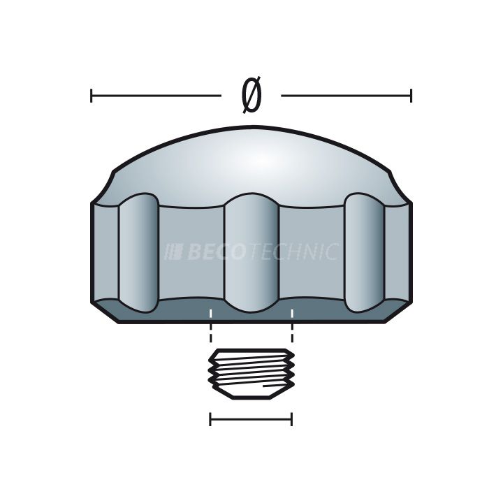 Crowns 919 MD Domed, waterproof