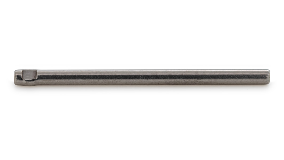 Pennen voor banden, gestempeld, roestvrij staal, lengte 27 mm, Ø 1 mm