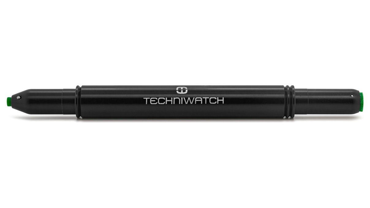 Pen with adhesive end pieces, Ø 3 and Ø 6 mm