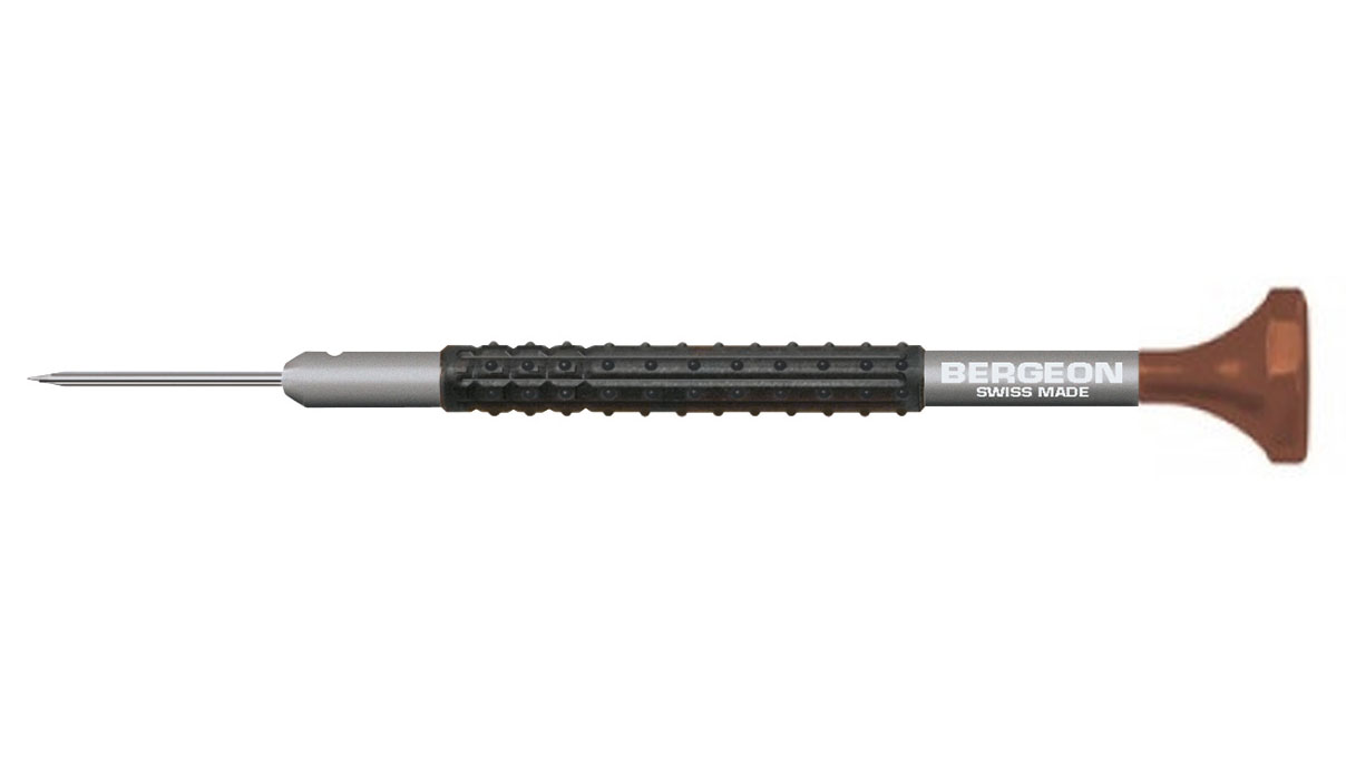 Bergeon 7899-AT-300 Ergonomischer Schraubendreher 3,0 mm inkl. Ersatzklingen