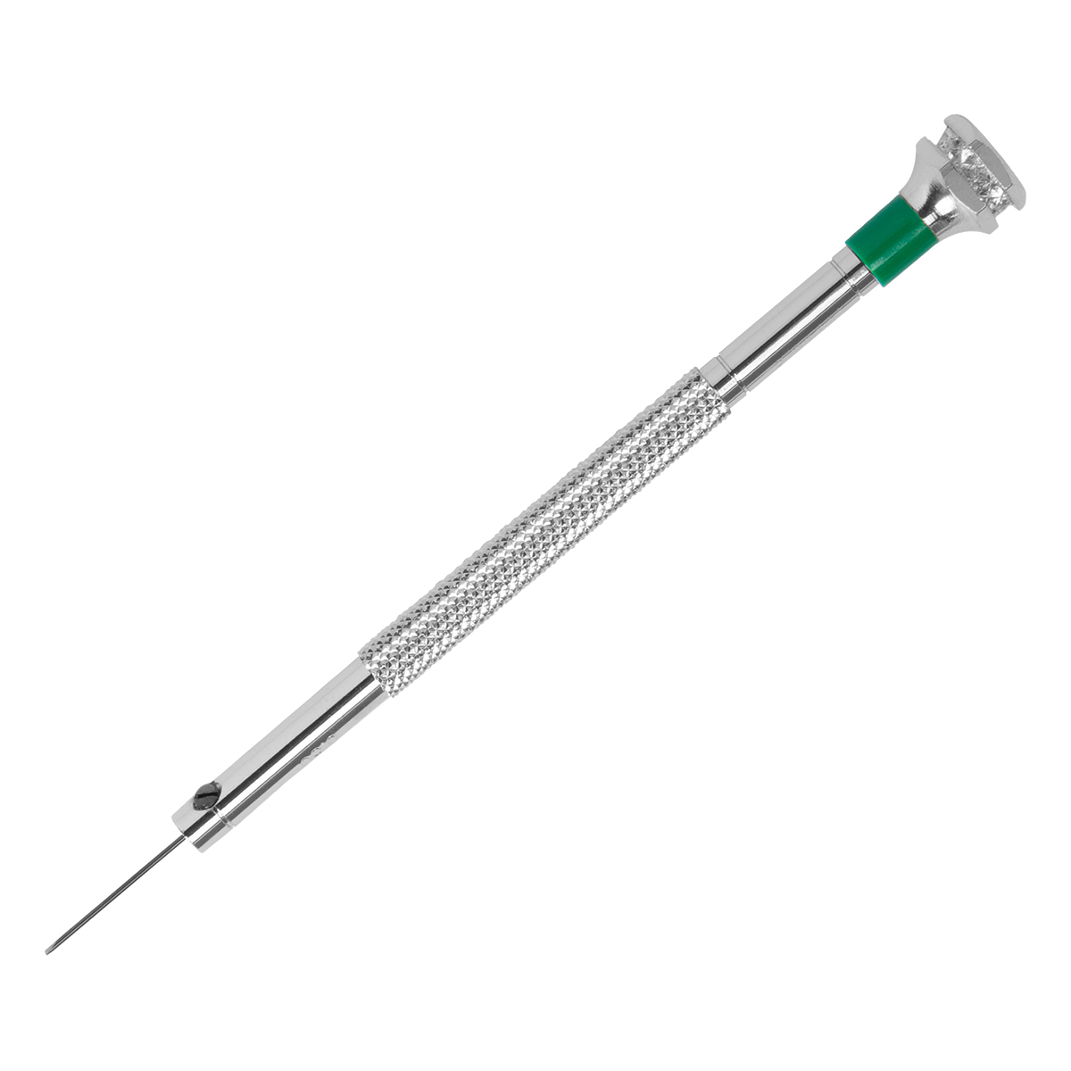BasicPlus screwdriver, slot, 0,5 mm, dark green