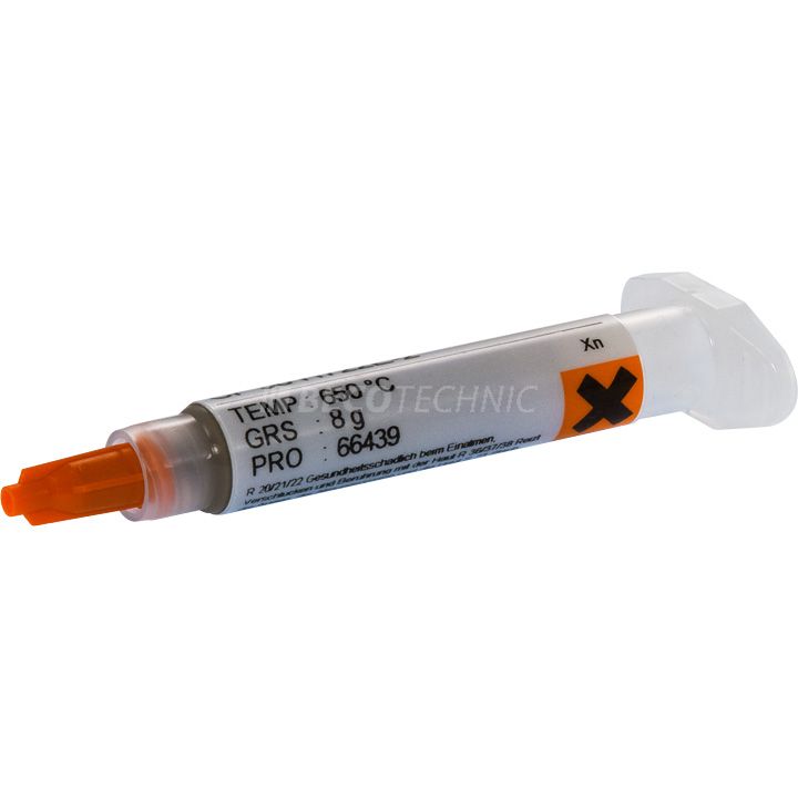 Schmucklotpaste, Weich, 750/- Rotgold, 790 °C, 8 g