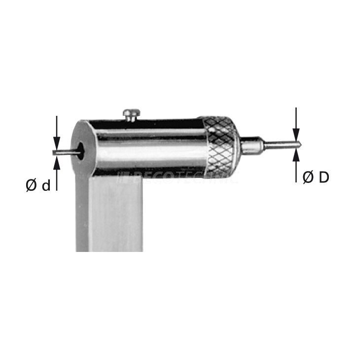 Bergeon reversible driving pin for screw extractor, ends 0.40 and 0.50 mm