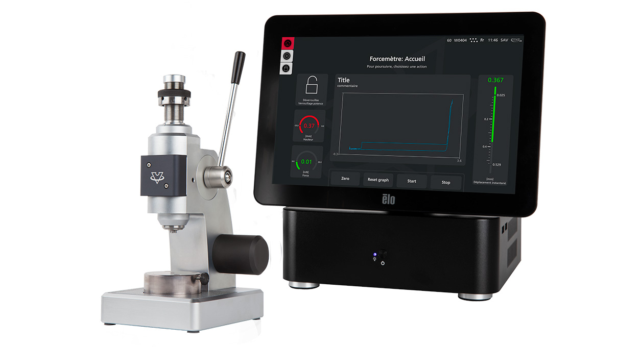 VOH terminal HMI 4.0 for Forcemetre 4.0 and Torquemetre 4.0, connection via DigiMesh technology