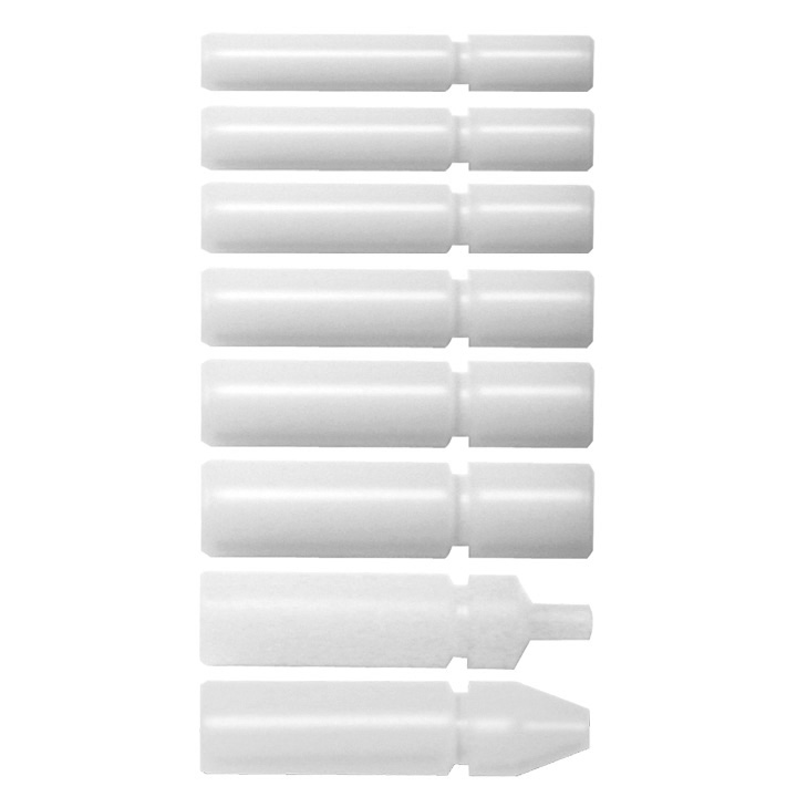 Set Delrin-Einsätze für Zeigersetzer N° 201629, 8 Stück