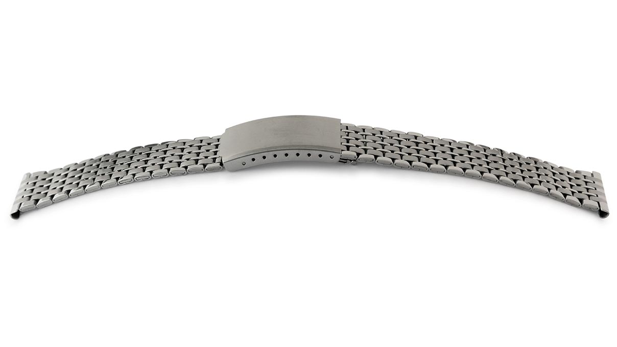 Stainless steel bracelet Elegance, width 18 mm, lug width 20 mm, length 175 mm
