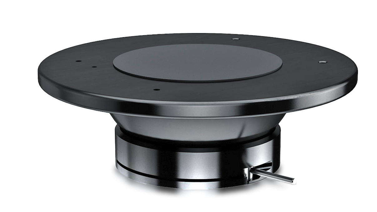 Zeiss ball table +/-30°, rotatable, Ø 158 mm, incl. Ø 84 mm adhesive pad plate and table springs for Zeiss table stands