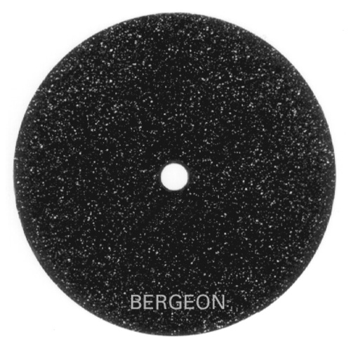 Bergeon 5544-C-001 Vervangingsslijpsteen, Ø 65 mm, dikte 0,5 mm