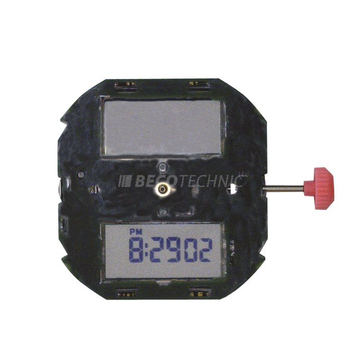 AU-Werk Miyota T270 11 1/2''' SC 9 DIGITS WORLD TIME Quarz (399 | SR927W)