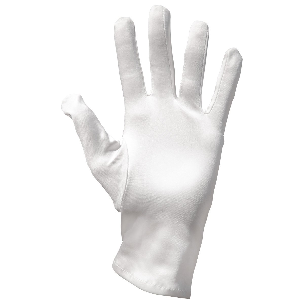 Microfiber handschoenen per paar Haute Couture, wit, maat XL