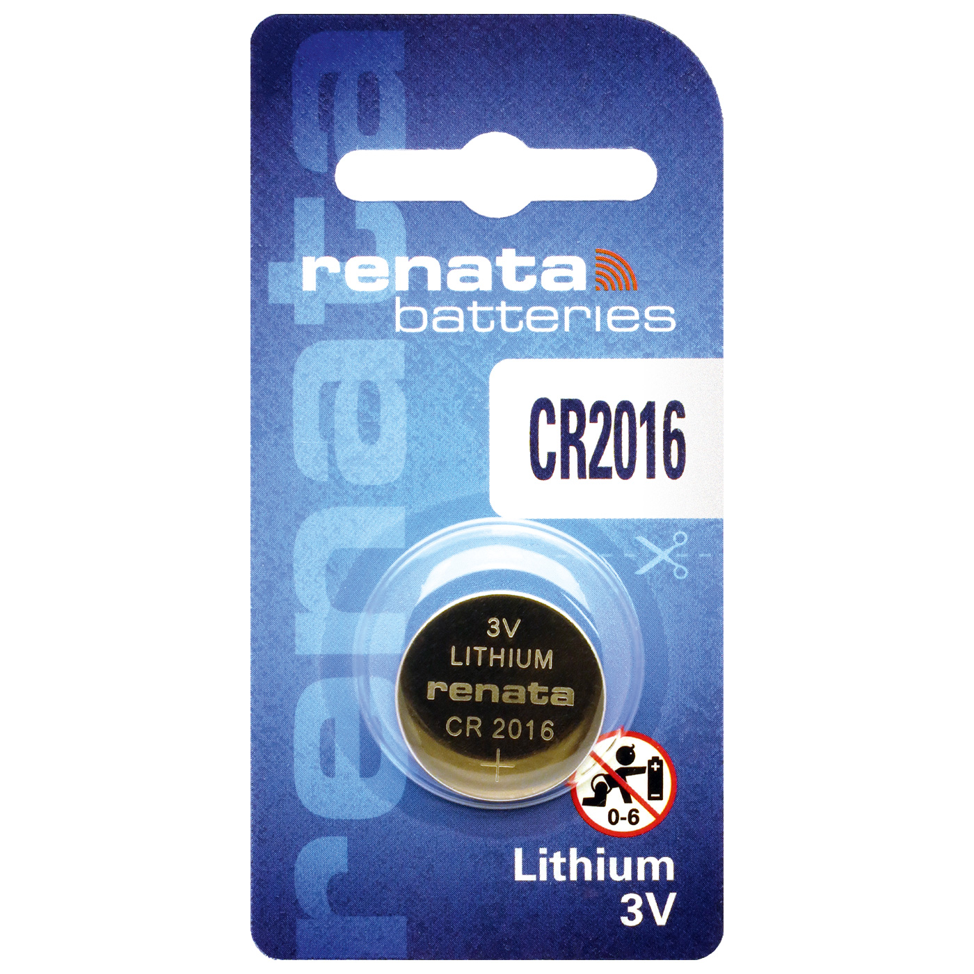 Renata CR 2016 Lithium