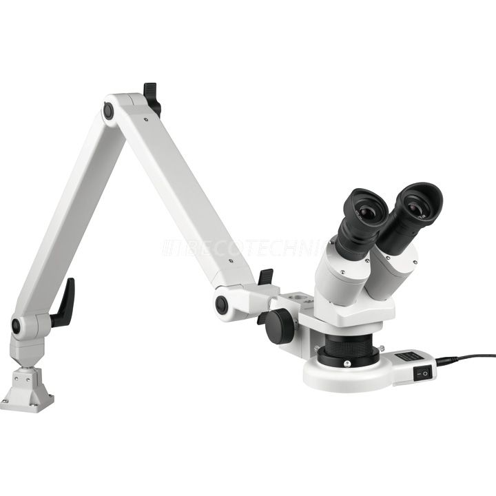 Eschenbach 33263 Stereomikroskop, Federgelenkarm, Vergrößerung 10x - 20x