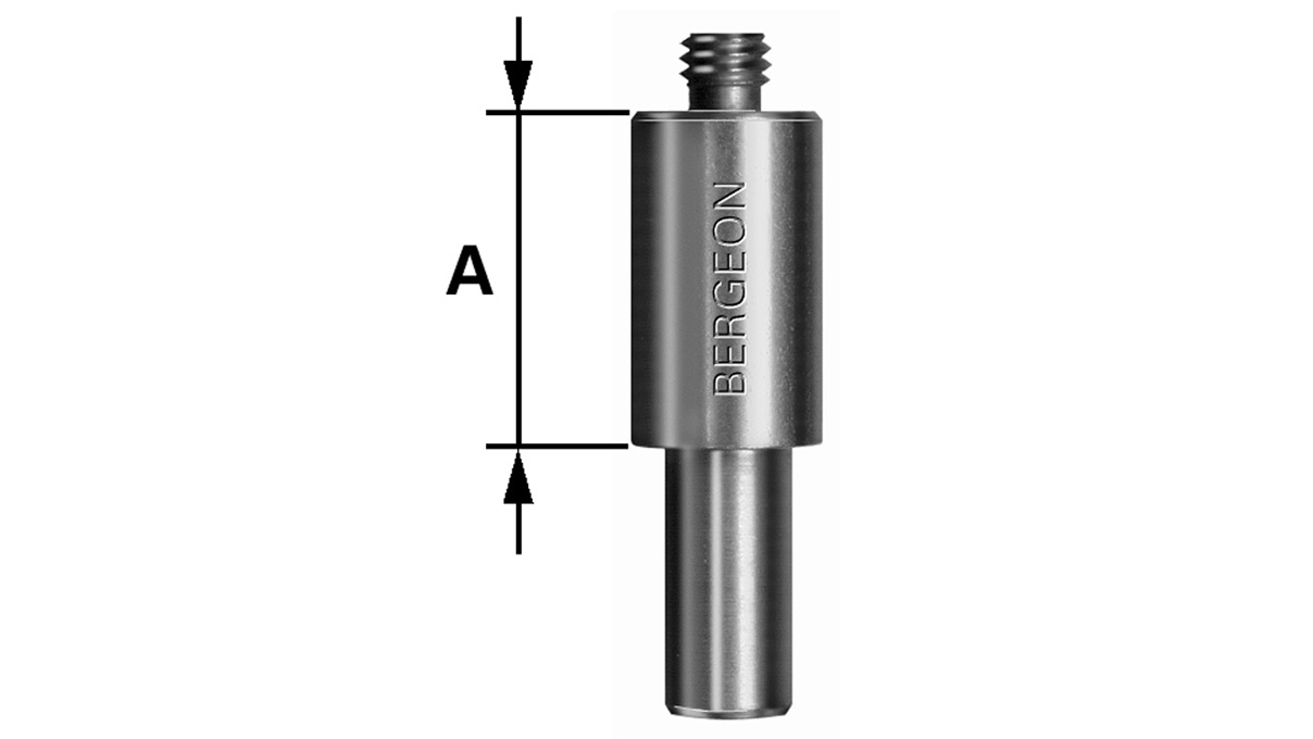 Bergeon 5500-T28 Extra steun 28 mm voor rekjespers N° 6173 & N° 5500