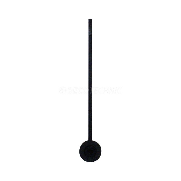 Aiguille des secondes, noir, longueur 34 mm pour mouvement quartz mini ronde W130+150
