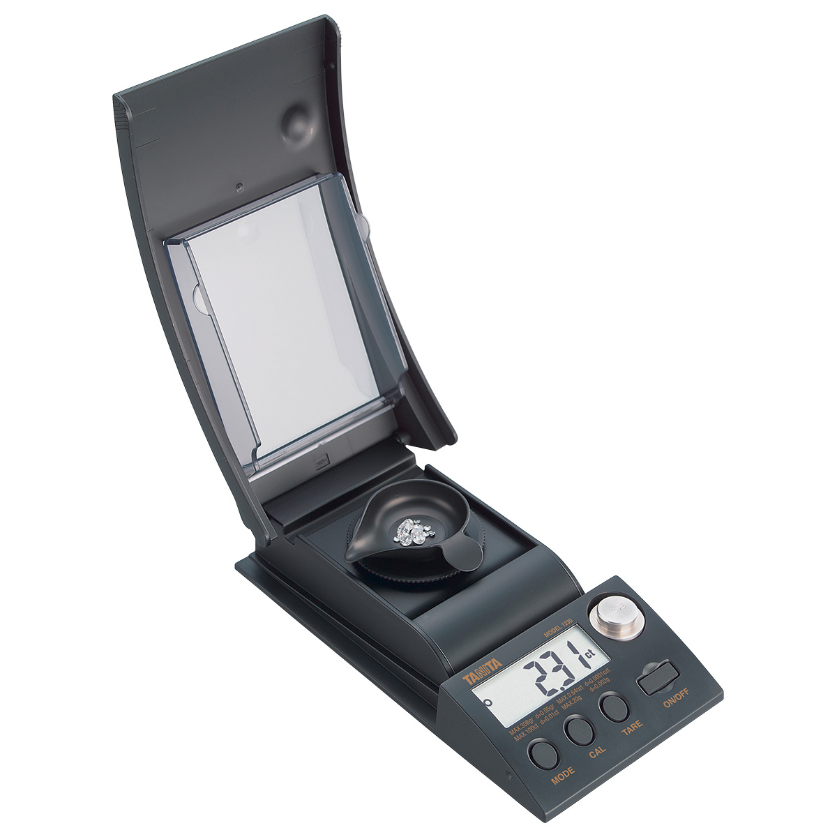 Tanita 1230 carat scale up to 20 g / 100 ct