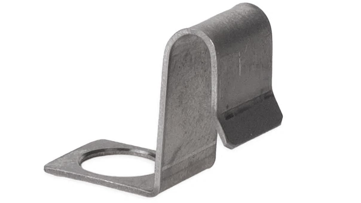 Titanium holder for temperature sensor