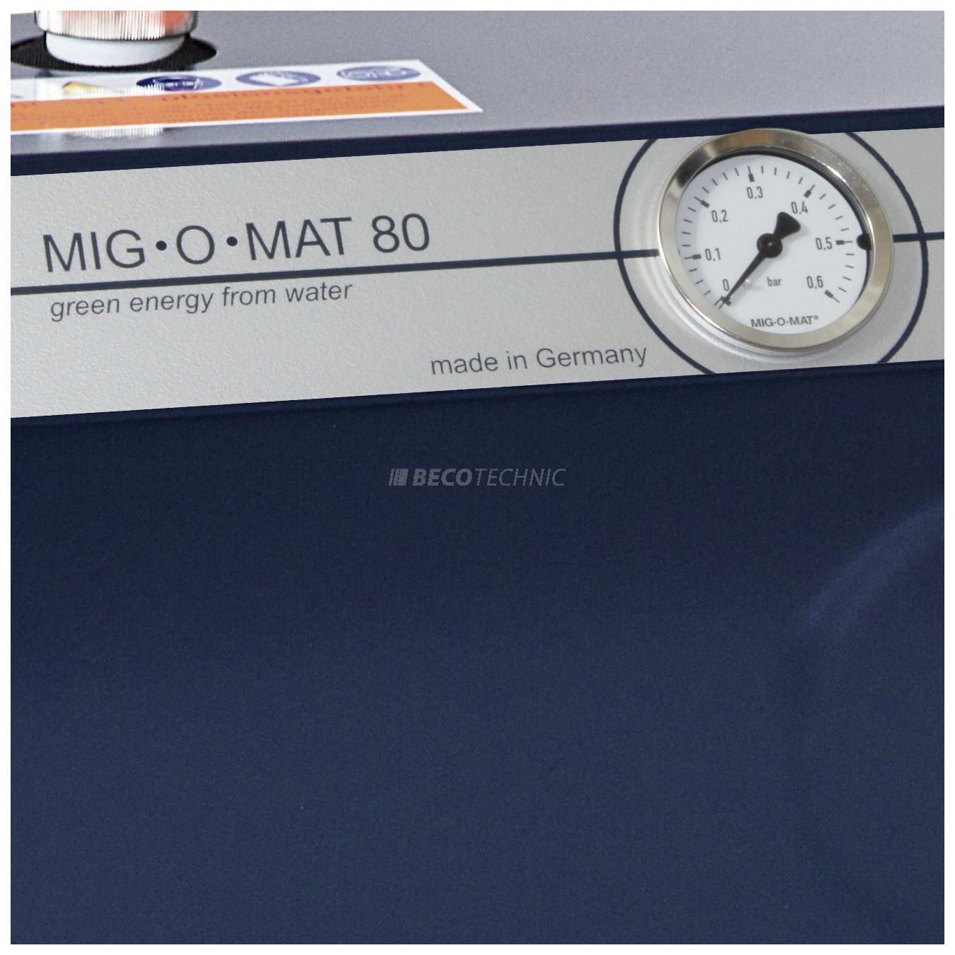 Mig-O-Mat Lötstar 80, gas soldering unit with 80l/h gas production