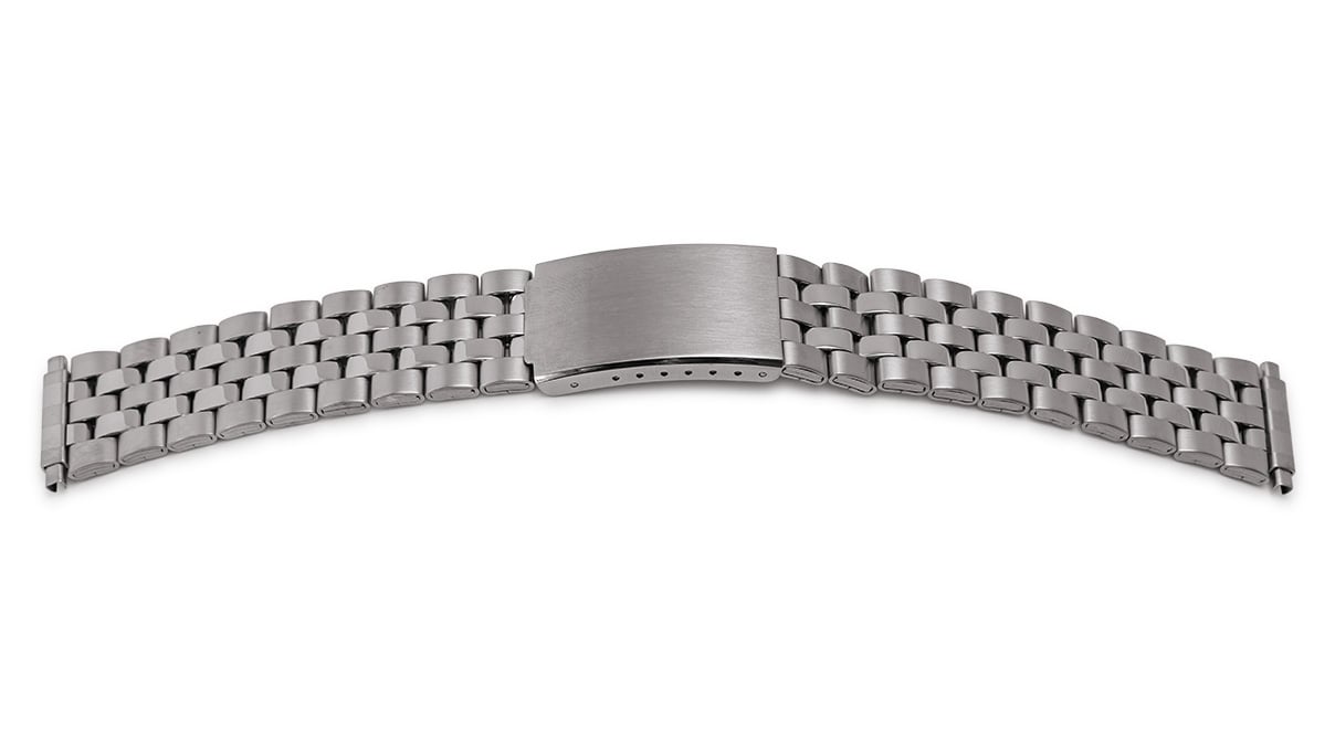 Uhrband Elegance, Edelstahl, Breite 20 mm, Anstoß 22 mm, Länge 170 mm