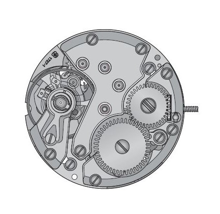 AU-Werk ETA 1727-1 H1 8 3/4''' SS MECH HW