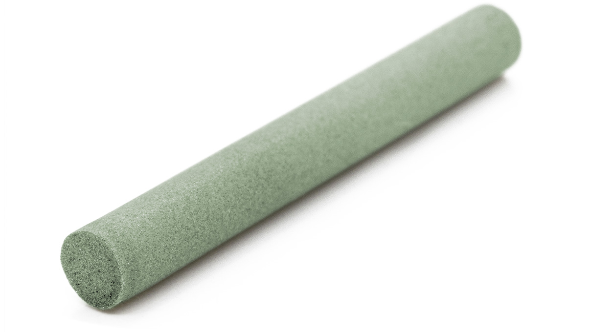 Stiftpolierer Eveflex Pins, grün, Ø 4 x 26 mm, sehr weich, Korn fein