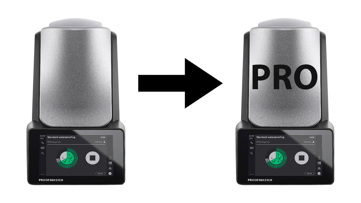 Witschi Upgrade von ProofMaster auf ProofMaster PRO (Software)
