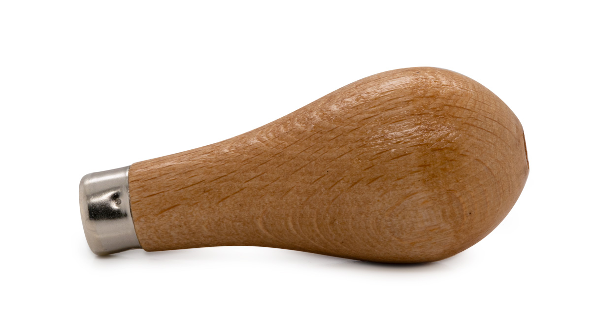 Stichelheft, lackiert, Birnenform, Ø 28 mm, Länge 64 mm