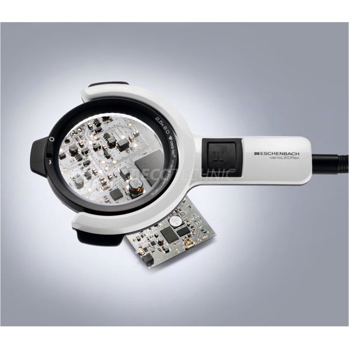 Eschenbach 2781 varioLED flex magnifier luminaire, magnification 2,5x