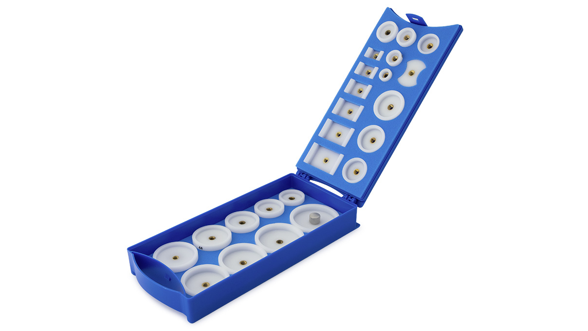 Beco Technic Set mit 24 Druckstücken, Delrin, mit M6 Messinggewinde