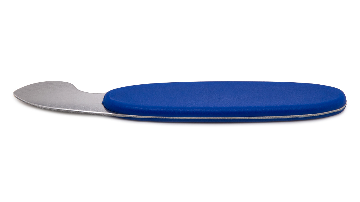 Beco Technic Simple Gehäuseöffnermesser, blauer Kunststoffgriff, Länge 113 mm