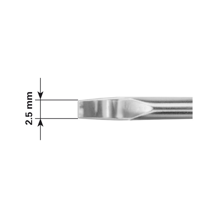 Bergeon 30019 wijzerafnemer, lengte 110 mm, 2 stuks