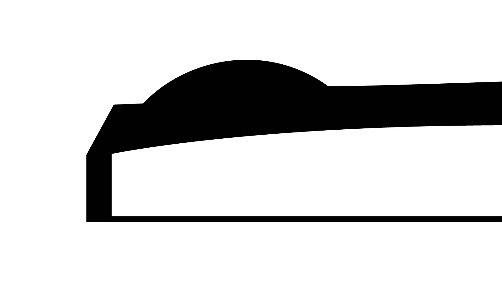 Cristal abatible con lupa Cyclop 118, réplica, plástico, Ø 30,6/29,4 mm, H 3,4 mm